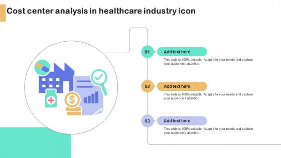 Cost Center Analysis In Healthcare Industry Icon