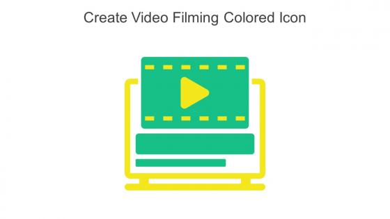 Create Video Filming Colored Icon In Powerpoint Pptx Png And Editable Eps Format
