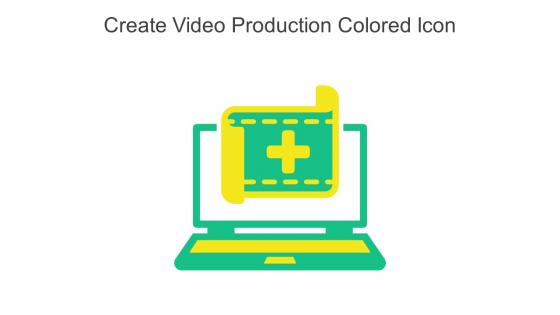 Create Video Production Colored Icon In Powerpoint Pptx Png And Editable Eps Format