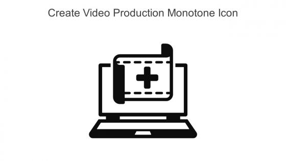 Create Video Production Monotone Icon In Powerpoint Pptx Png And Editable Eps Format