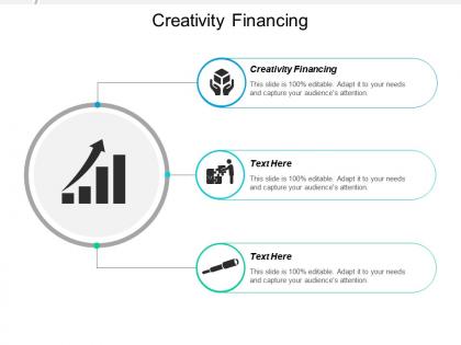 Creativity financing ppt powerpoint presentation icon layouts cpb