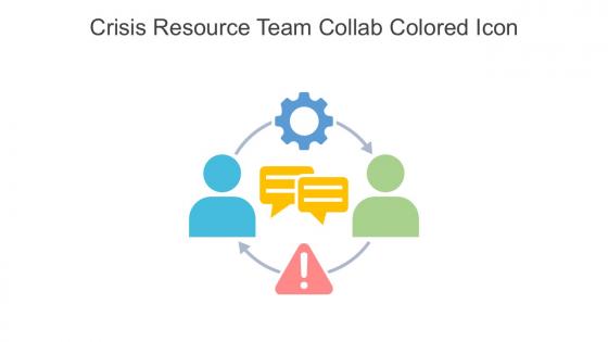 Crisis Resource Team Collab Colored Icon In Powerpoint Pptx Png And Editable Eps Format