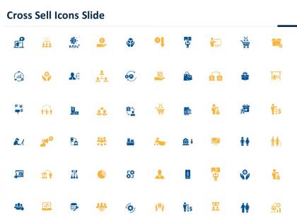 Cross sell icons slide ppt powerpoint presentation show guidelines
