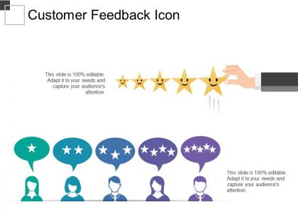 Customer feedback icon