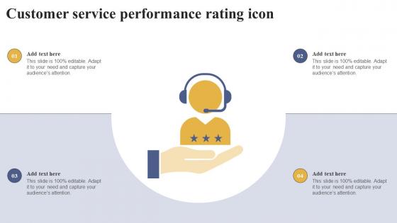 Customer Service Performance Rating Icon