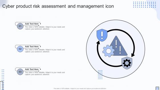 Cyber Product Risk Assessment And Management Icon