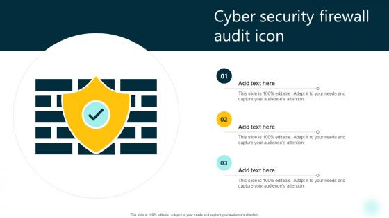 Cyber Security Firewall Audit Icon