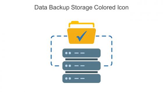 Data Backup Storage Colored Icon In Powerpoint Pptx Png And Editable Eps Format