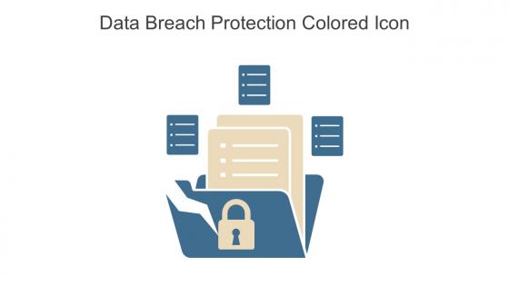 Data Breach Protection Colored Icon In Powerpoint Pptx Png And Editable Eps Format
