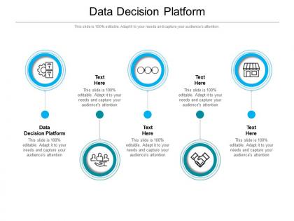 Data decision platform ppt powerpoint presentation icon show cpb