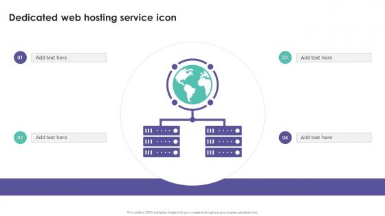 Dedicated Web Hosting Service Icon