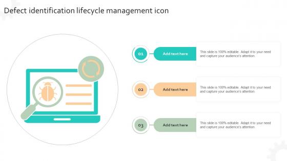 Defect Identification Lifecycle Management Icon