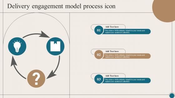 Delivery Engagement Model Process Icon