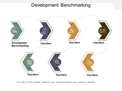 Development benchmarking ppt powerpoint presentation gallery icon cpb