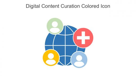 Digital Content Curation Colored Icon In Powerpoint Pptx Png And Editable Eps Format