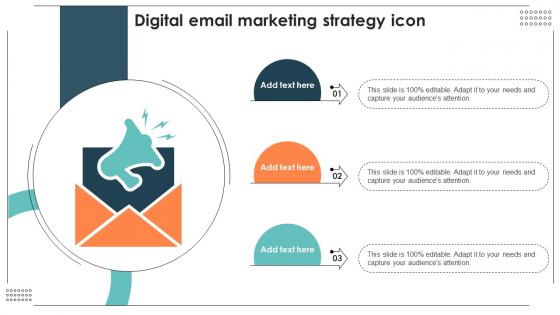 Digital Email Marketing Strategy Icon