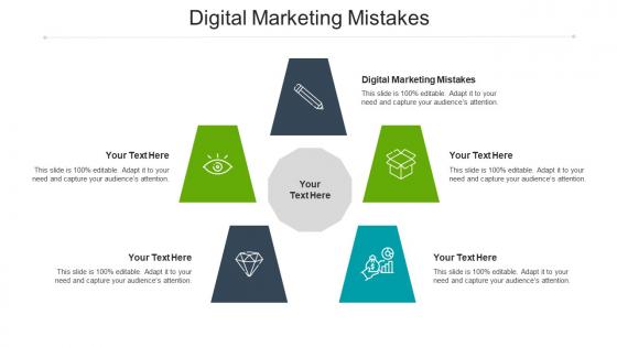 Digital marketing mistakes ppt powerpoint presentation icon summary cpb