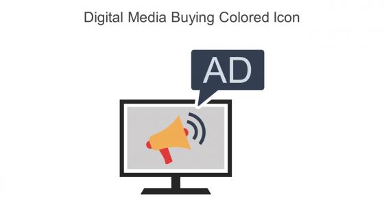 Digital Media Buying Colored Icon In Powerpoint Pptx Png And Editable Eps Format