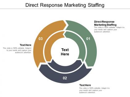 Direct response marketing staffing ppt powerpoint presentation icon graphics example cpb