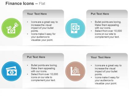 Dollar price cut off mobile banking growth analysis ppt icons graphics
