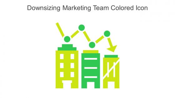 Downsizing Marketing Team Colored Icon In Powerpoint Pptx Png And Editable Eps Format