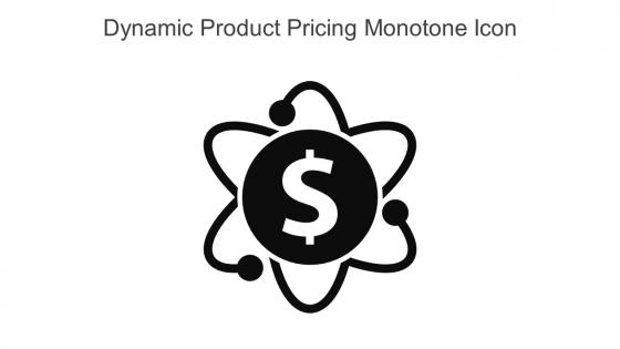 Dynamic Product Pricing Monotone Icon In Powerpoint Pptx Png And Editable Eps Format