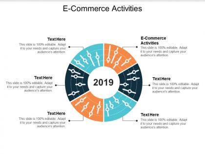 E commerce activities ppt powerpoint presentation icon graphics cpb
