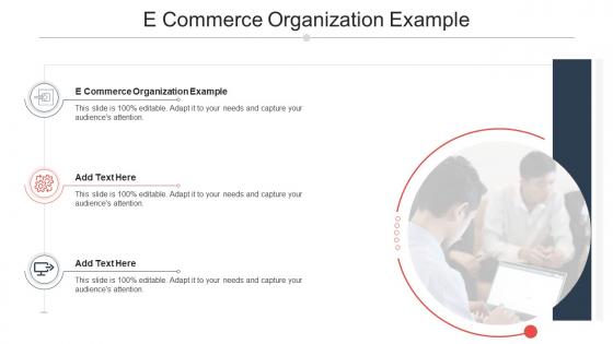 E Commerce Organization Example Ppt Powerpoint Presentation Icon Shapes Cpb