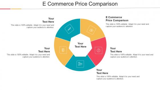 E Commerce Price Comparison Ppt Powerpoint Presentation Icon Layouts Cpb