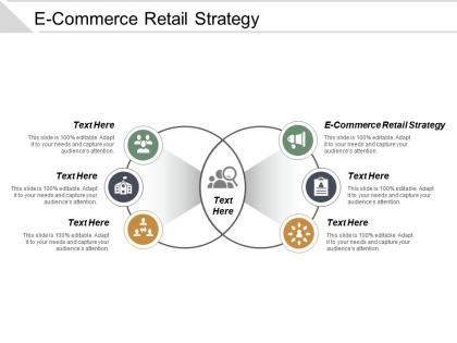 E commerce retail strategy ppt powerpoint presentation icon deck cpb
