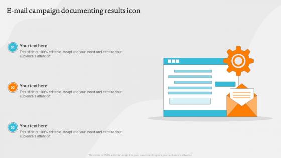 E Mail Campaign Documenting Results Icon