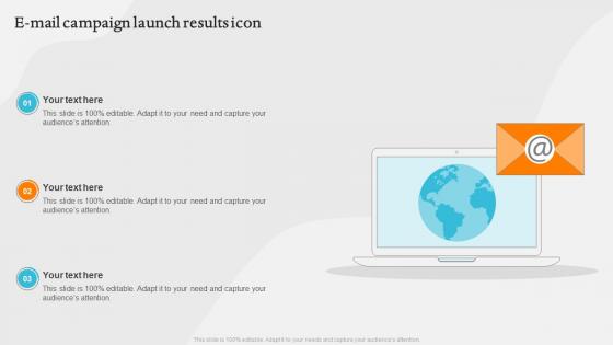E Mail Campaign Launch Results Icon
