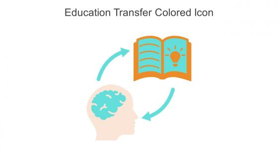 Education Transfer Colored Icon In Powerpoint Pptx Png And Editable Eps Format