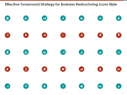 Effective turnaround strategy for business restructuring icons slide ppt powerpoint presentation gallery