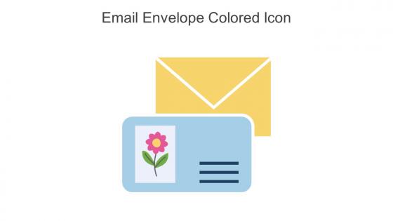 Email Envelope Colored Icon In Powerpoint Pptx Png And Editable Eps Format