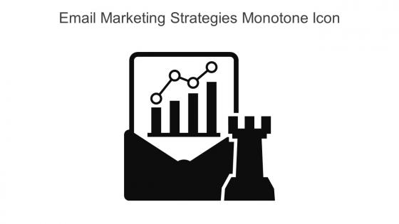 Email Marketing Strategies Monotone Icon In Powerpoint Pptx Png And Editable Eps Format