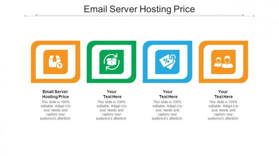 Email server hosting price ppt powerpoint presentation icon images cpb