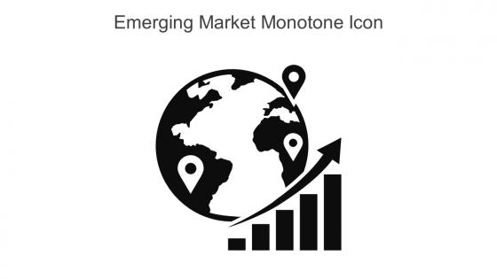 Emerging Market Monotone Icon In Powerpoint Pptx Png And Editable Eps Format