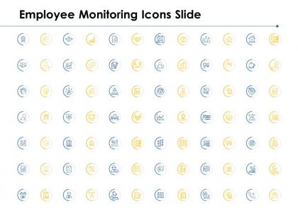 Employee monitoring icons slide checklist growth d48 ppt powerpoint presentation model show