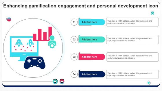 Enhancing Gamification Engagement And Personal Development Icon