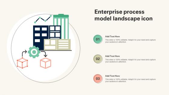 Enterprise Process Model Landscape Icon