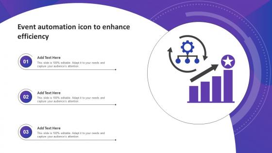 Event Automation Icon To Enhance Efficiency