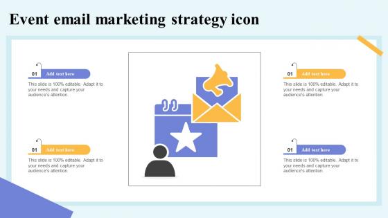 Event Email Marketing Strategy Icon