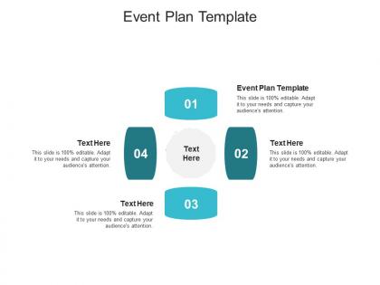 Event plan template ppt powerpoint presentation icon portrait cpb