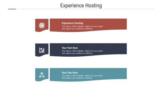 Experience hosting ppt powerpoint presentation icon template cpb