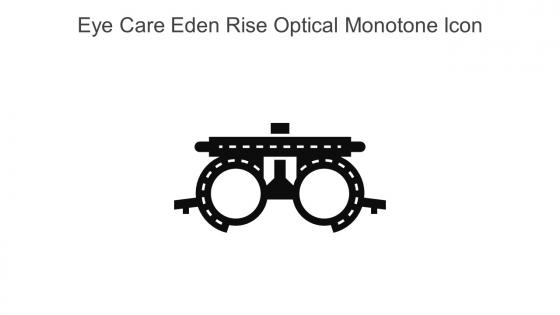 Eye Care Eden Rise Optical Monotone Icon In Powerpoint Pptx Png And Editable Eps Format