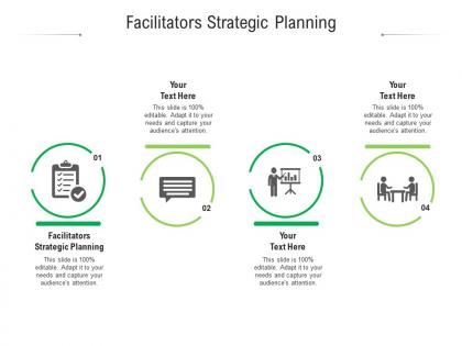 Facilitators strategic planning ppt powerpoint presentation icon background image cpb