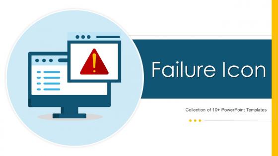 Failure Icon Powerpoint Ppt Template Bundles