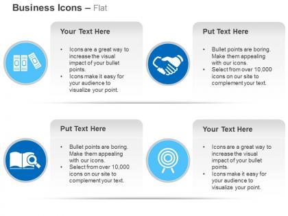 Files business deal search target achievement ppt icons graphics