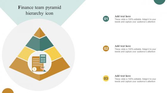 Finance Team Pyramid Hierarchy Icon
